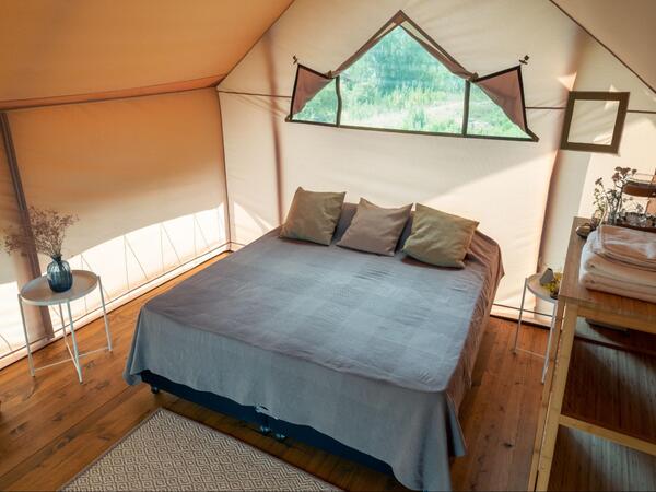 комфортабельная палатка