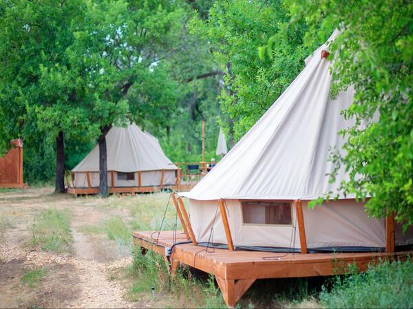 палаточный лагерь