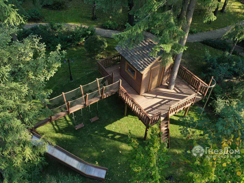 Дома на дереве для бизнеса «ГнезДом»