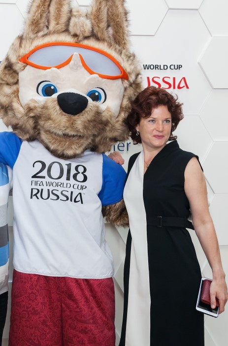 Евгения Вежан и Забивака FIFA 2018